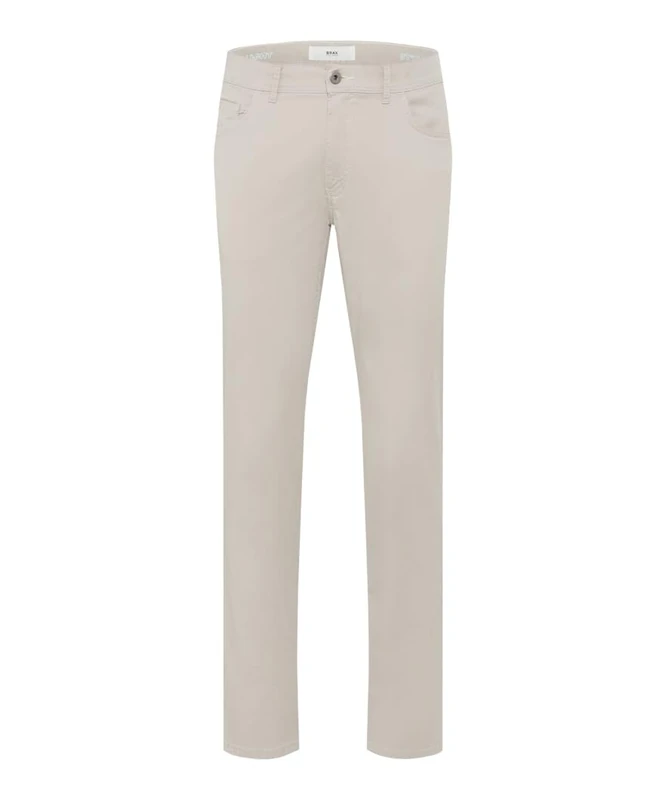 BRAX Men's Style Cadiz U Ultralight Five-Pocket Casual Trousers, Beige, 36 W/34 L
