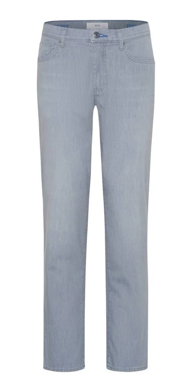 BRAX Men's Style Cadiz Ultralight Denim Stretch Five-Pocket Jeans, Silver Sea Used, 40 W/36 L