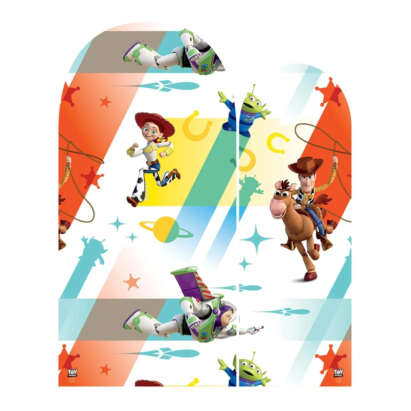 Star Cutouts SQ012 Toy Story Backdrop Double Cardboard Cutout