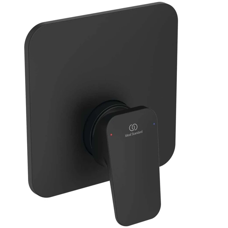 Ideal Standard - Ceraplan Single Lever Concealed Mixer Tap Complete for Shower, One Way, Silk Black