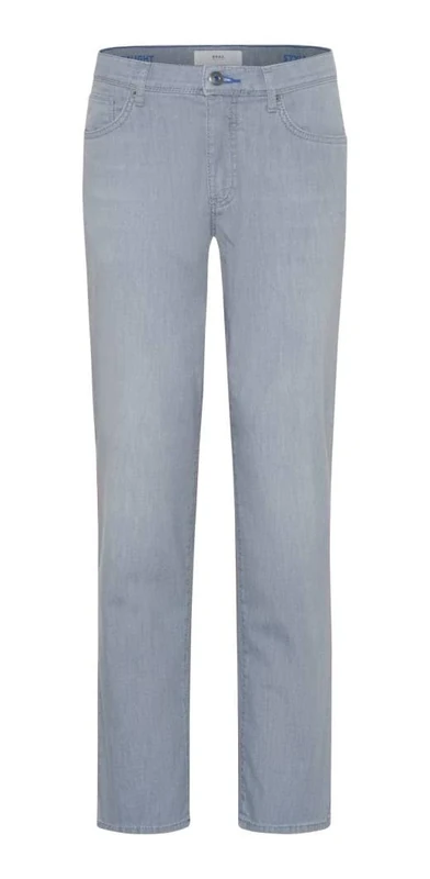 BRAX Men's Style Cadiz Ultralight Denim Stretch Five-Pocket Jeans, Silver Sea Used, 32 W/36 L