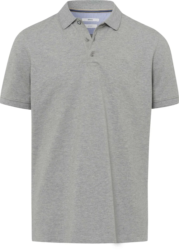 BRAX Men's Style Pete U Hi-Flex Polo Shirt Pima Cotton Polo Shirt, Shade, M