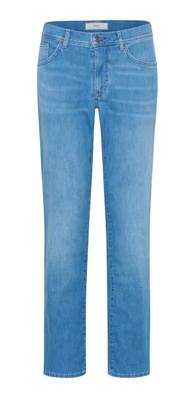 BRAX Men's Style Cadiz Ultralight Denim Stretch Five Pocket Jeans, Ocean Water Used, 33 W/34 L