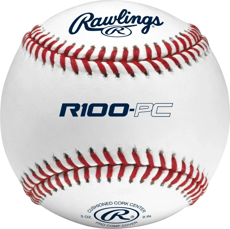Rawlings | Pro Comp Practice Baseballs | Collegiate/High School/Travel | Flat & Raised Seam Options | 12 Count
