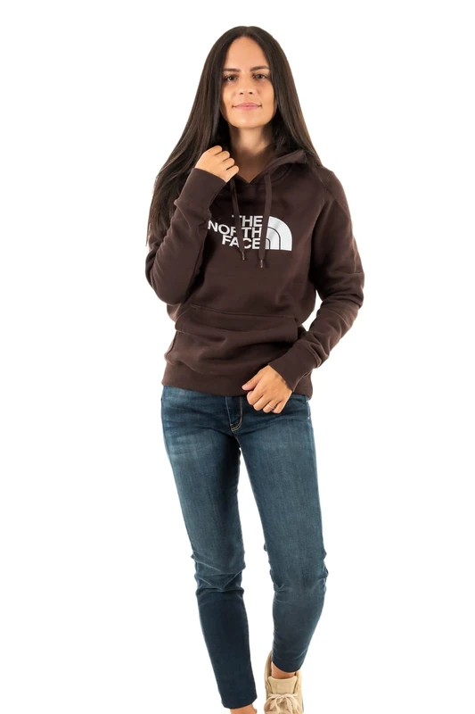 THE NORTH FACE Drew Peak Hooded Sweatshirt Coal Brown XL