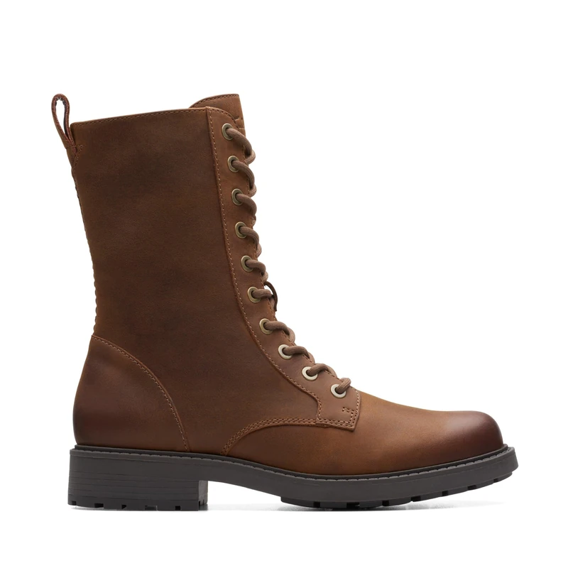 Clarks Girls Orinoco2 Style, Brown Snuff, 3 UK