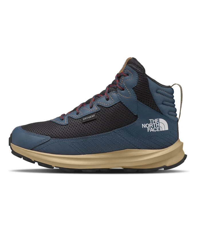 The North Face NF0A7W5VVJY1 Youth Fastpack Hiker Mid Wp Men Shady Blue Tnf Bianco UK 3 - Image 1