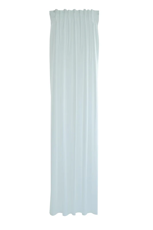Homing Curtain Canvas Look | Plain Modern | White | Living Room Curtain Decorative - Image 1