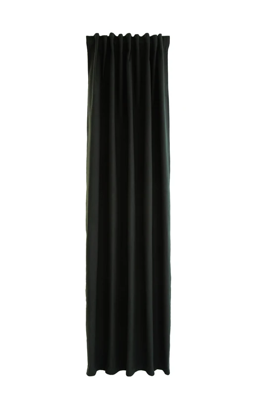 Homing Thermal Curtain, Cold Protection, Heat Protection, Energy-Saving, Reducing Heating Costs, Black - Image 1