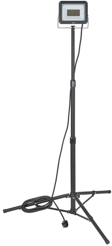 Brennenstuhl LED Tripod Floodlight JARO 7063 T (50W, 5800lm, 6500K, IP65, LED Work Light with Tripod and 5m Cable)