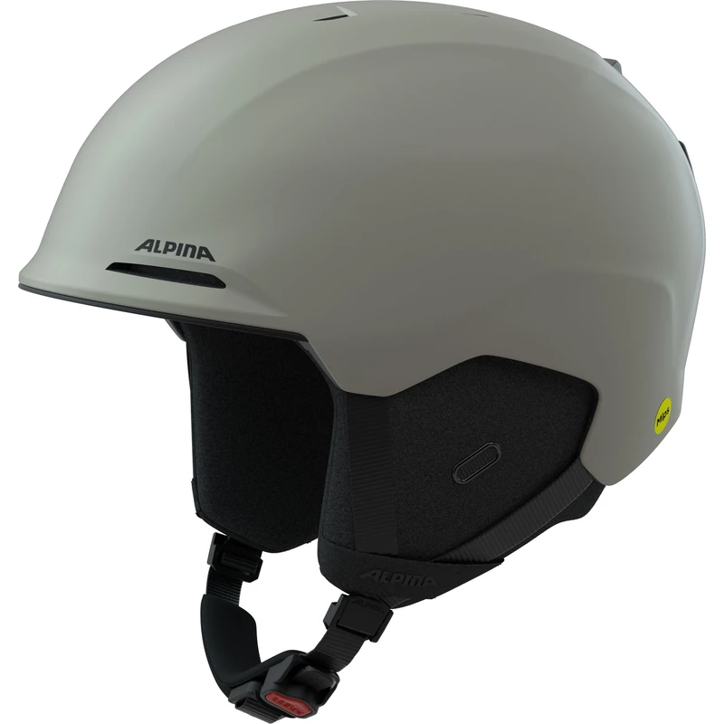 ALPINA KROON MIPS – Individually adjustable ski helmet, with removable liner, particularly shock-absorbing, ideal for adults - moon-grey matt - 55-59 cm