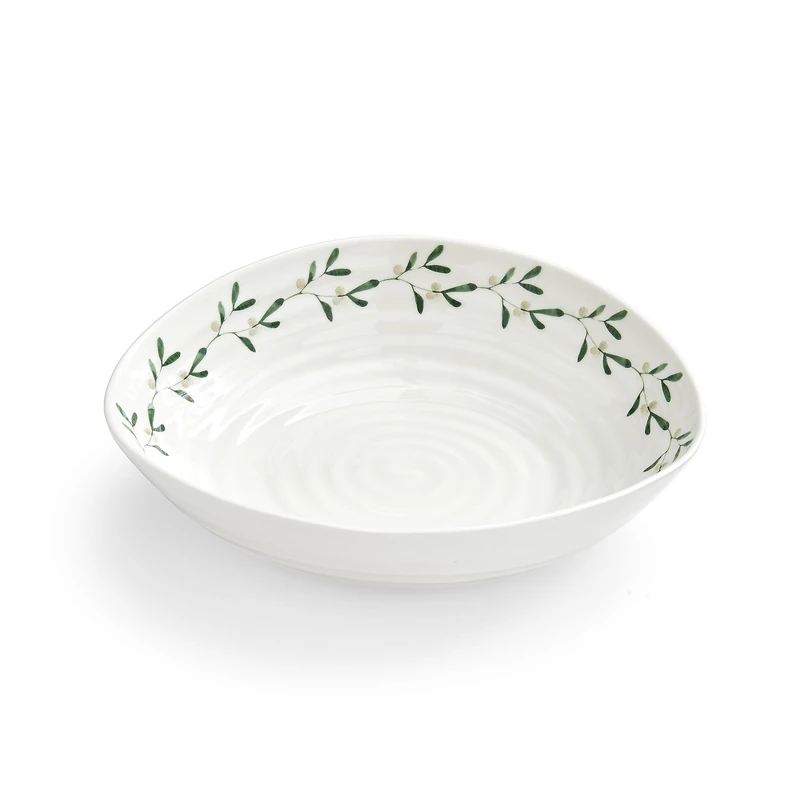 Portmeirion Sophie Conran Mistletoe Pasta Bowls Set of 4