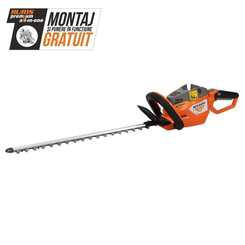 RURIS RF5345e Battery Powered Hedge Trimmer, 530 mm Cutting Length, Rotating Handle, No Battery or Charger - Image 1