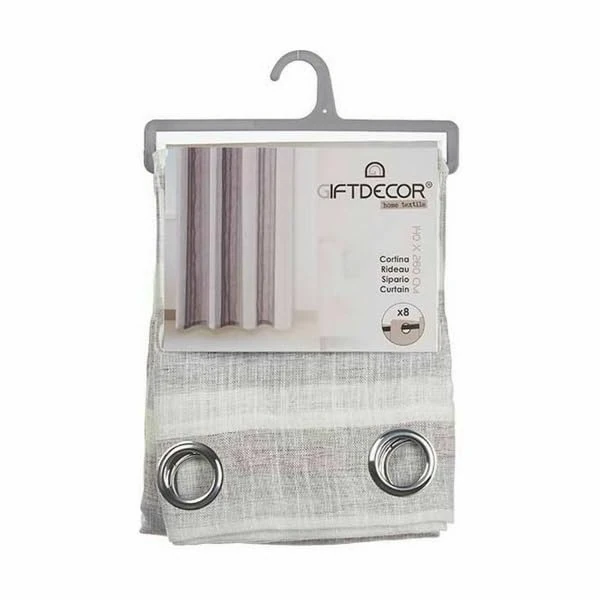 Gift Decor S3624129 Curtain, Adults Unisex, Multicolor, Standard