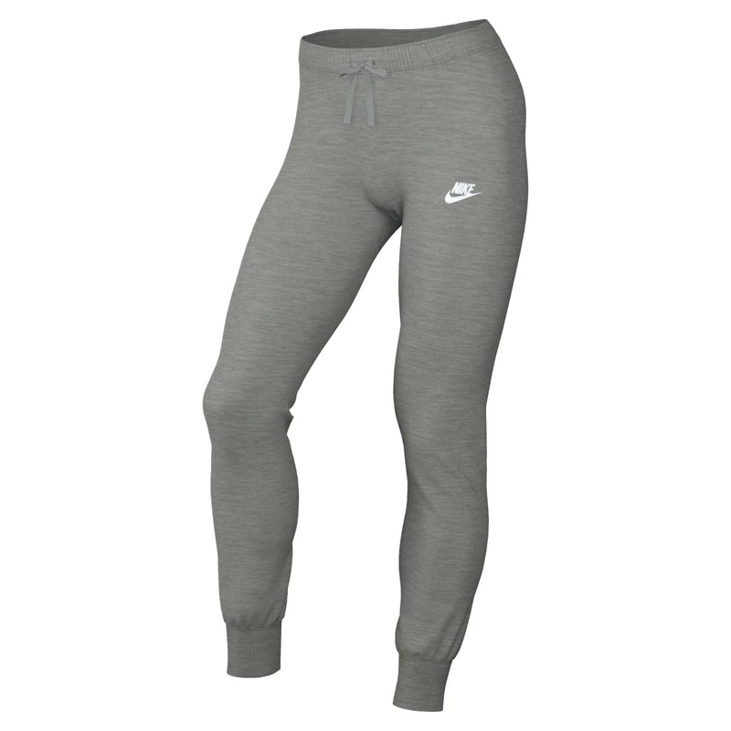 NIKE DQ5174-063 W NSW Club FLC MR Pant Tight Pants Women's Dk Gray Heather/White Size M-T