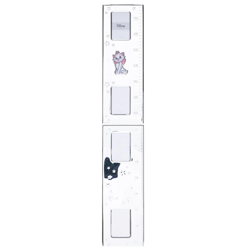 VALENTI & CO. Disney Baby – Minou The Aristocats – Wall Ruler for Children with Multiple Photo Frame Ideal as a Gift for Girls Bedroom Decoration