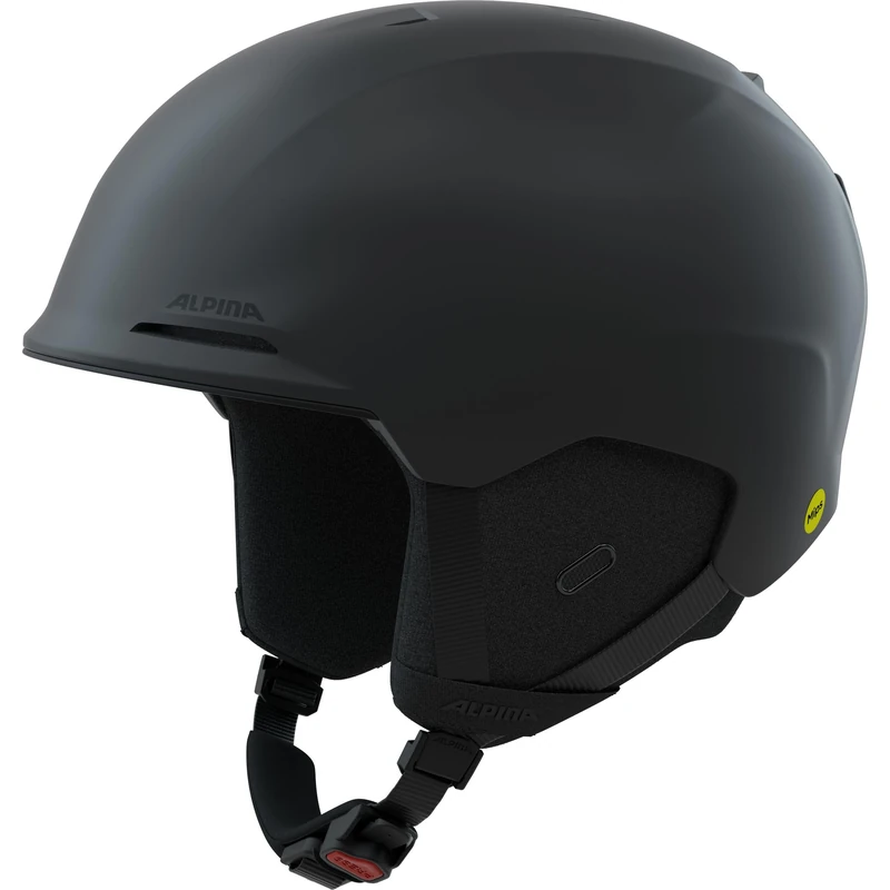 ALPINA KROON MIPS – Individually adjustable ski helmet, with removable liner, particularly shock-absorbing, ideal for adults - black matt - 55-59 cm