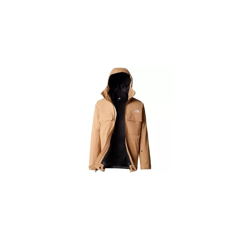 The North Face Fourbarrel Jacket Almond Butter/Tnf Black L