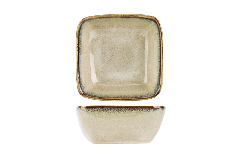 Cosy & Trendy Tolcuca Aperitif Dish Amber 6.5 x 6.5 x H3 cm Pack of 12 - Image 1