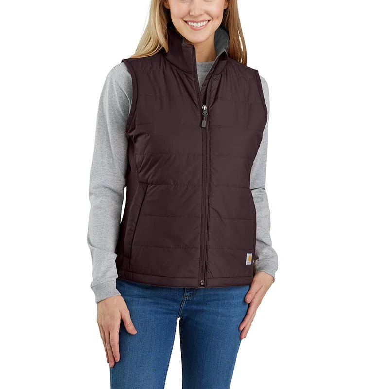 Carhartt Women's 105984 Women's Rain Defender Relaxed Fit Lightweight, Blackberry, XS