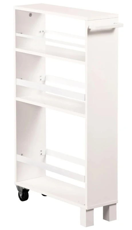 Kesper Recess Shelf, Material: Chipboard, Dimensions: 50 x 15 cm, Height: 79 cm, Colour: White, 24854 13 - Image 1