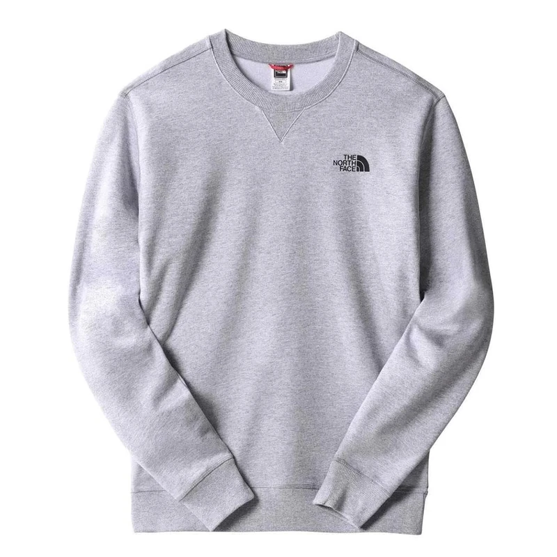 THE NORTH FACE Simple Dome Sweatshirt Tnf Light Grey Heather XS - Image 1