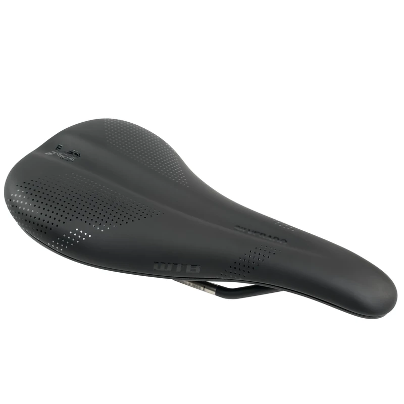 WTB Silverado Bike Seat (Saddle) - Thin Padding - Fusion Form Base - Mountain, Gravel & Road (Titanium Rail)