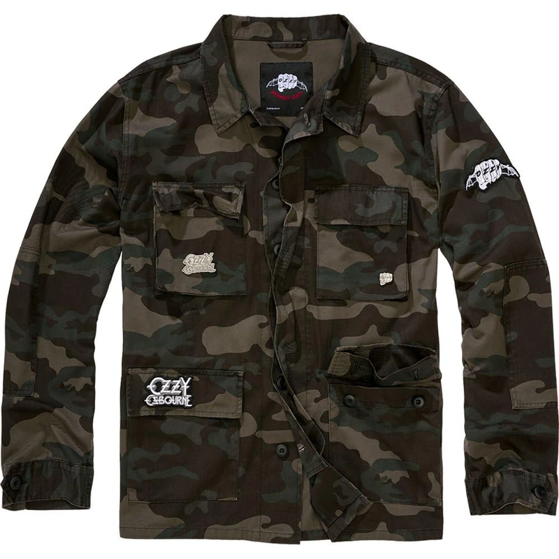 Brandit Ozzy BDU Jacket, color: dark_camo, size: XXL