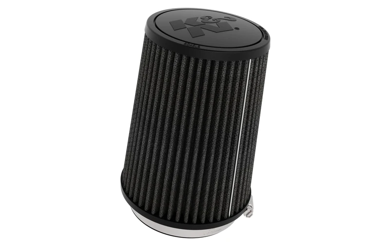 K&N Black Universal Dryflow Conical Air Filter 102mm flange, 137mm base, 114mm top, 178mm height (RU-3116HBK)