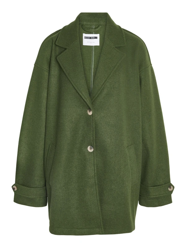 Noisy may Nmalicia LS Women's Oversize Blazer Noos Short Coat, Kombu Green, XL, Kombu Green, 22