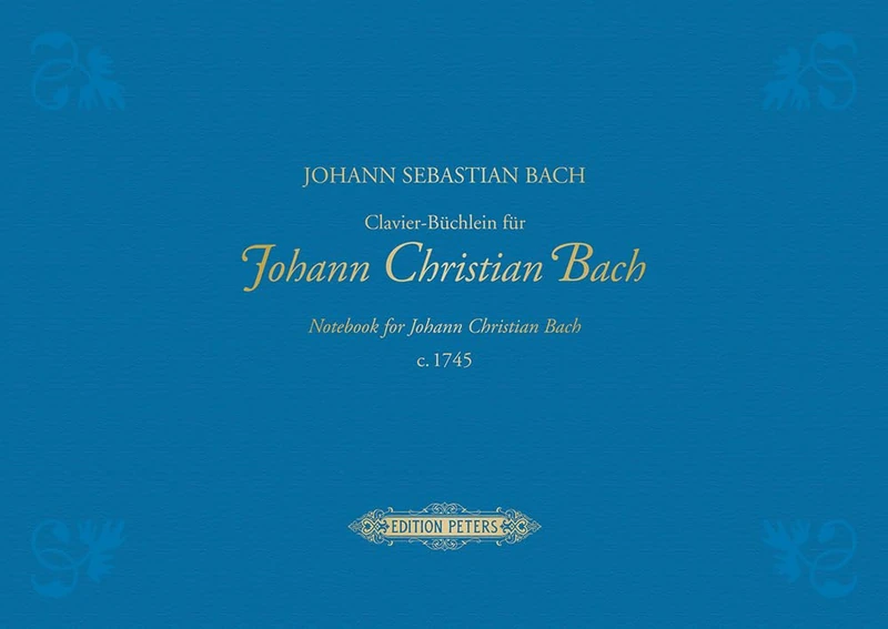 bACH: Notebook for Johann Christian Bach (Piano Solo) (EP11503)