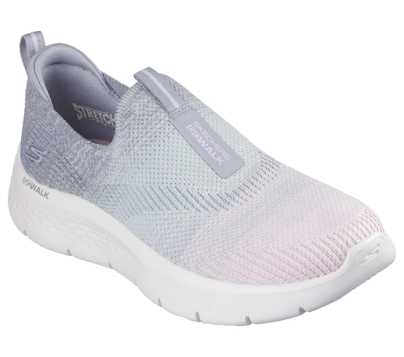 Skechers Women's Go Walk Flex Cali Sunset Trainers, Grey Multi-Coloured, 9 UK
