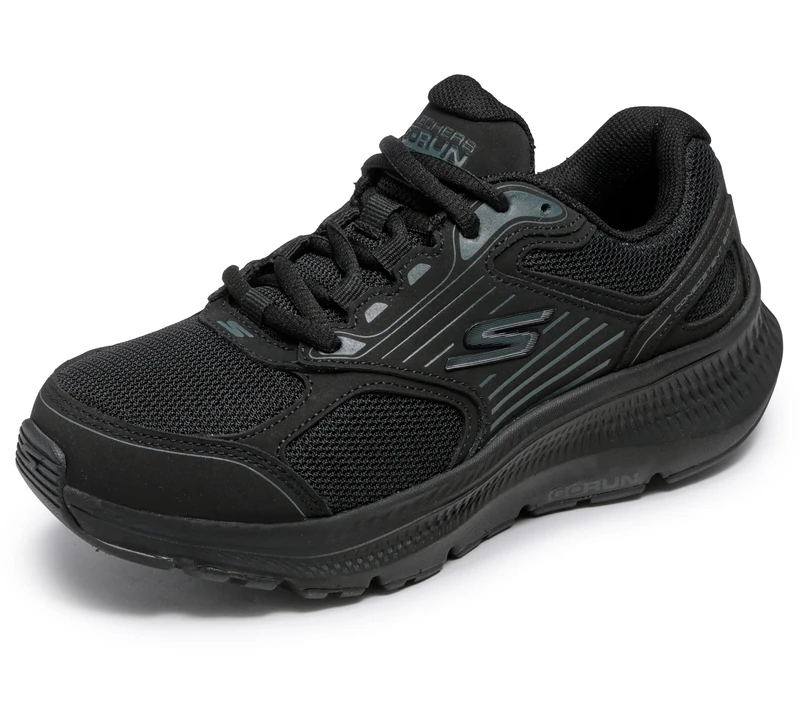 Skechers Women's GO Run CONSISTENT 2.0 Advantage Sneaker, Black, 5.5 UK