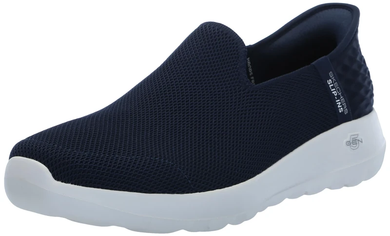 Skechers Women's GO Walk Joy Vela Slip-On, Navy, 5.5