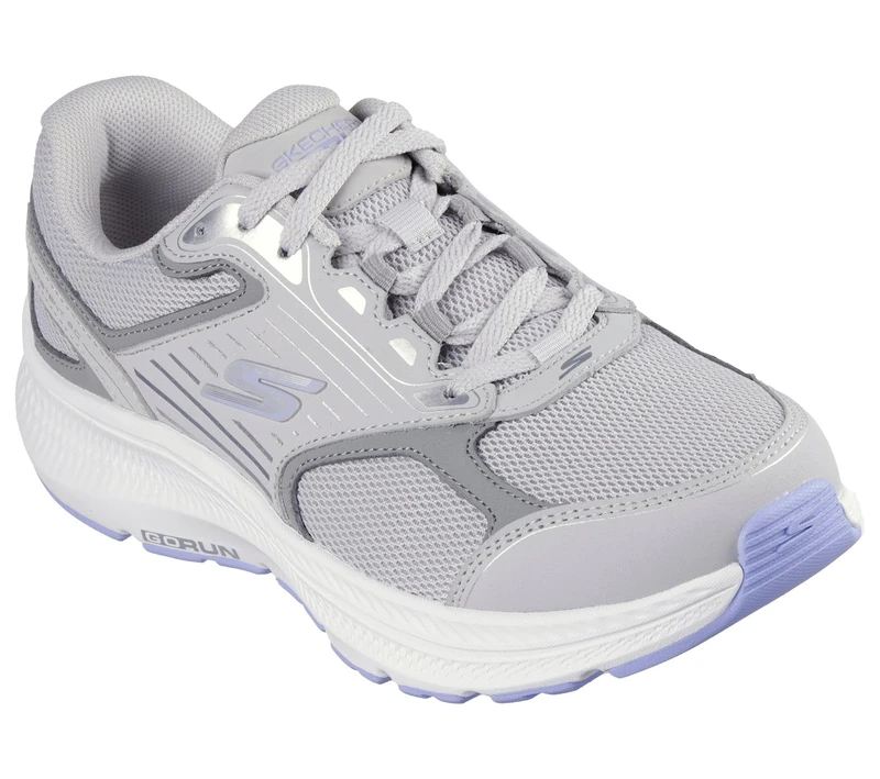 Skechers Womens Go Run Consistent 2.0 Advantage Grey/Lavender 5.5 UK