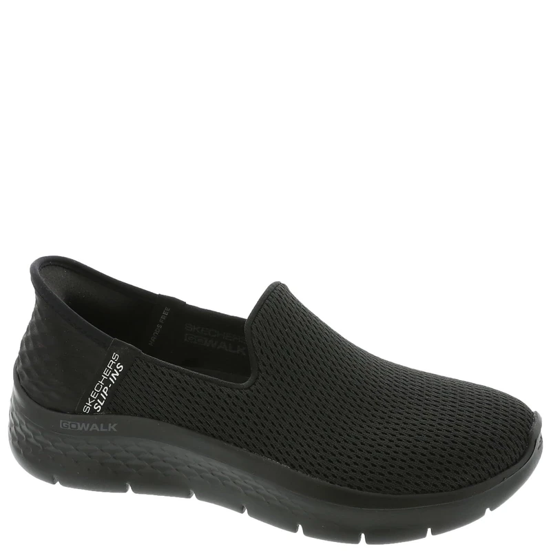 Skechers Women's Hands Free Slip-ins Go Walk Flex Relish Trainers, Black, 37 EU Schmal