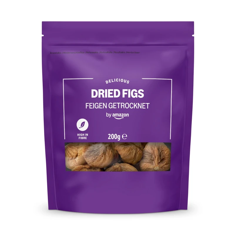 by Amazon Dried Figs, 200 g