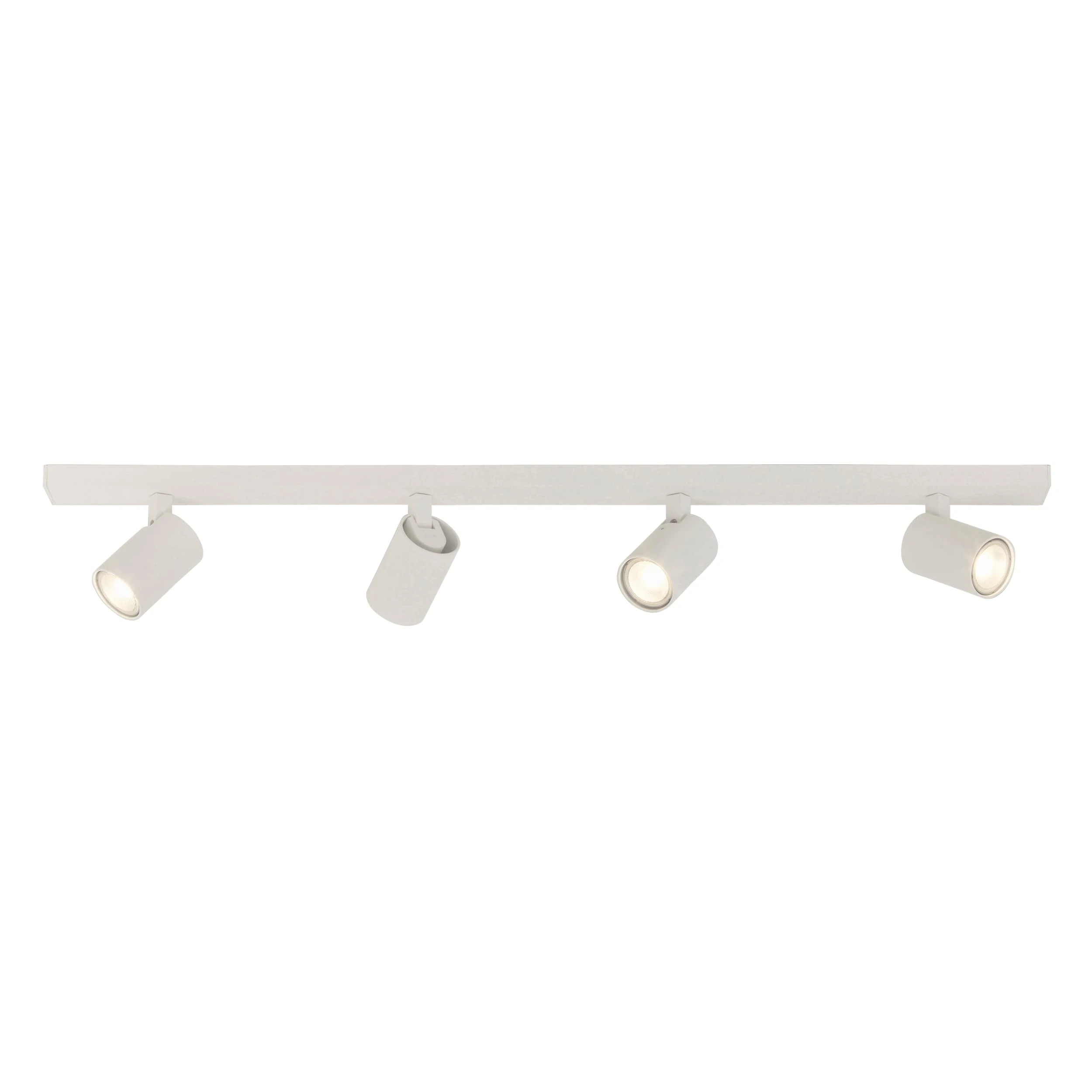 Astro Ascoli Four Bar Indoor Spotlight (Textured White), GU10 Lamp, Designed in Britain - 1286131-3 Years Guarantee