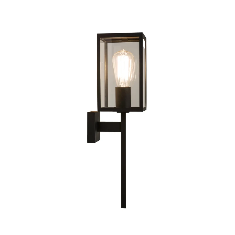 Astro Coach 130 Outdoor Wall Light - IP44 Rated - (Textured Black), E27/ES Lamp, Designed in Britain - 1369006-3 Years Guarantee