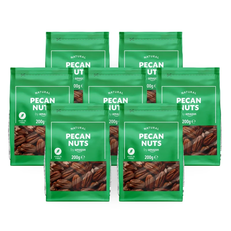 by Amazon Pecan Nuts, 200 g (Pack of 7)