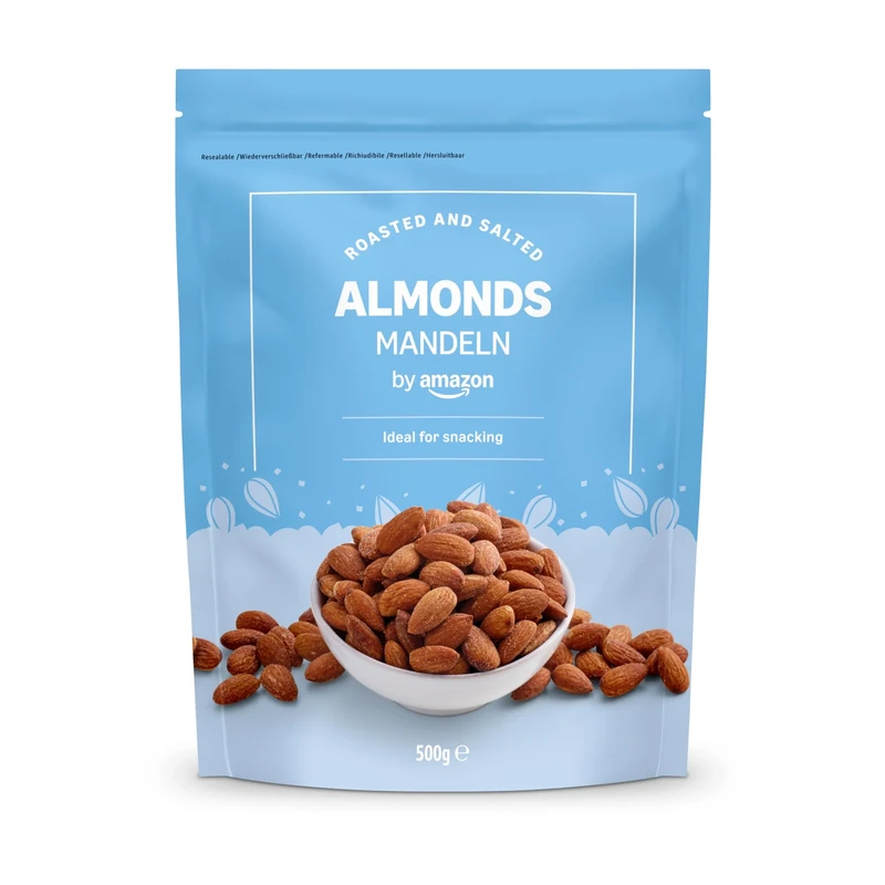 by Amazon Salted Almonds, 500 g