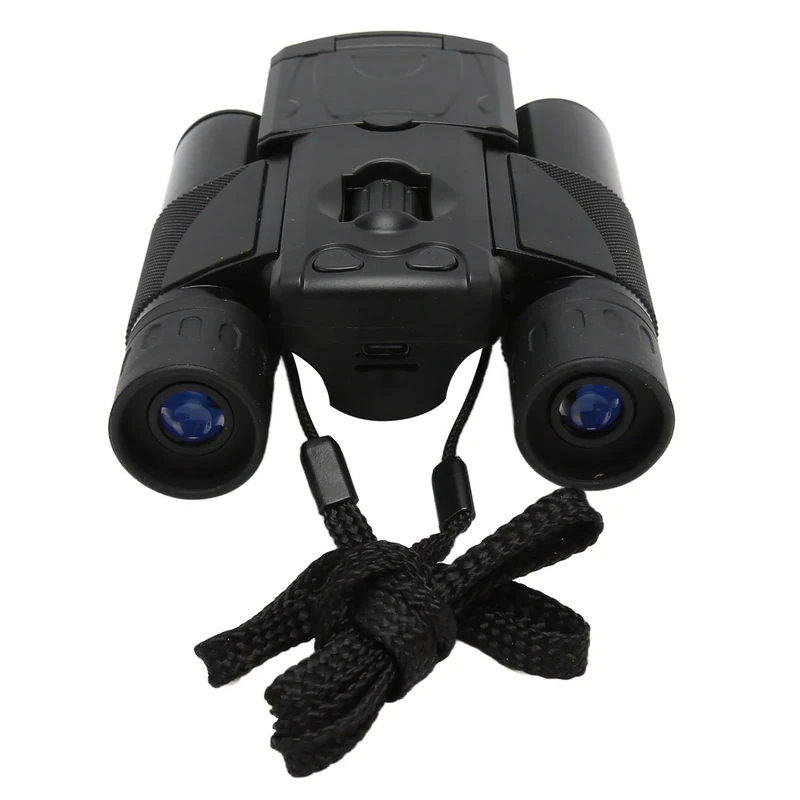 Dpofirs Digital Binocular Camera, 2.0inch 1080P 5MP LCD, 10X Zoom, Black