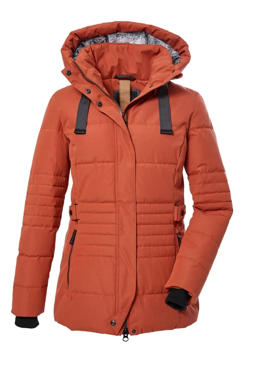 G.I.G.A. DX Women's Gw 25 Wmn Qltd Jacket Quilted Jacket with Removable Hood/Functional Jacket in Down Look