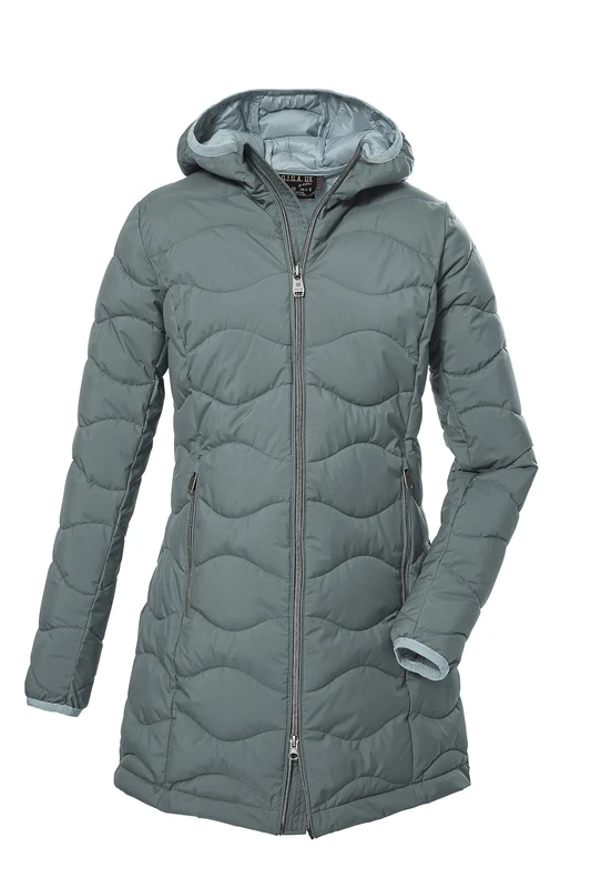 G.I.G.A. DX Women's Gw 20 Wmn Qltd Prk Quilted Parka with Hood/Functional Parka in Down Look
