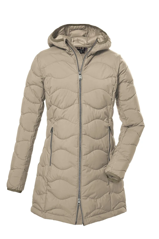 G.I.G.A. DX Women's Gw 20 Wmn Qltd Prk Quilted Parka with Hood/Functional Parka in Down Look