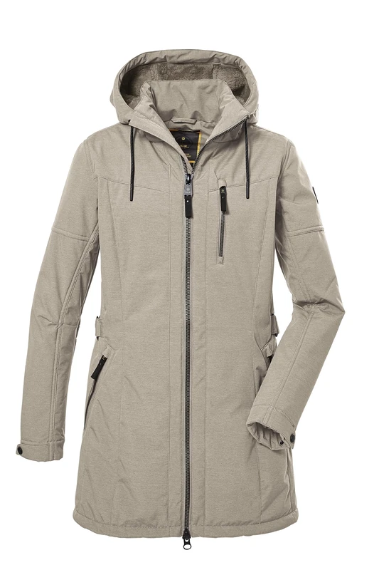 G.I.G.A. DX Women's Gw 46 Wmn Sftshll Prk Softshell Parka with Zip-off Hood