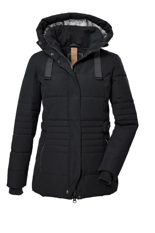 G.I.G.A. DX Women's Gw 25 Wmn Qltd Jacket Quilted Jacket with Removable Hood/Functional Jacket in Down Look