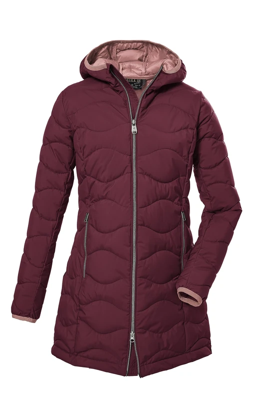 G.I.G.A. DX Women's Gw 20 Wmn Qltd Prk Quilted Parka with Hood/Functional Parka in Down Look