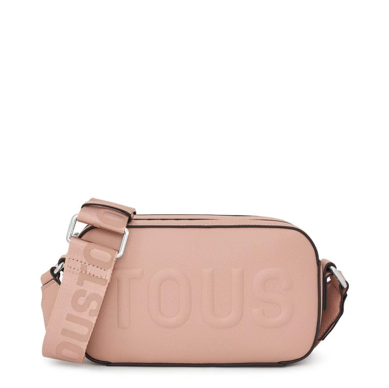 TOUS Women's Reporter T LA RUE New TOPO Crossbody Bag, Beige, Talla única