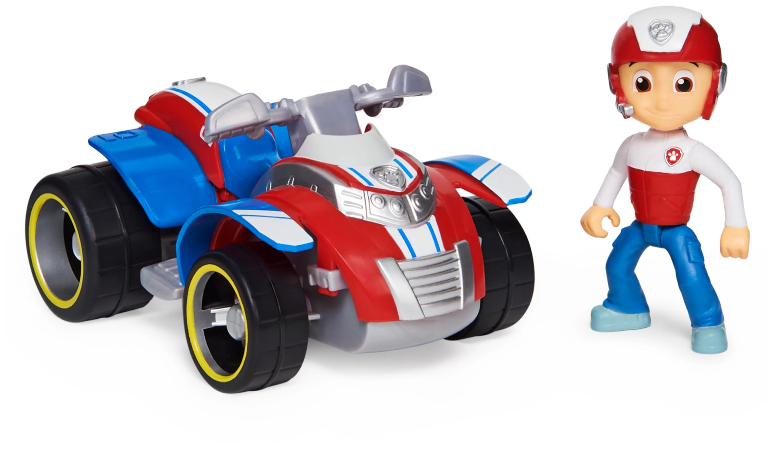 Paw Patrol, Ryder’s Rescue ATV, Toy Vehicle with Collectible Action Figure, Sustainably Minded Kids’ Toys for Boys & Girls Aged 3 and Up
